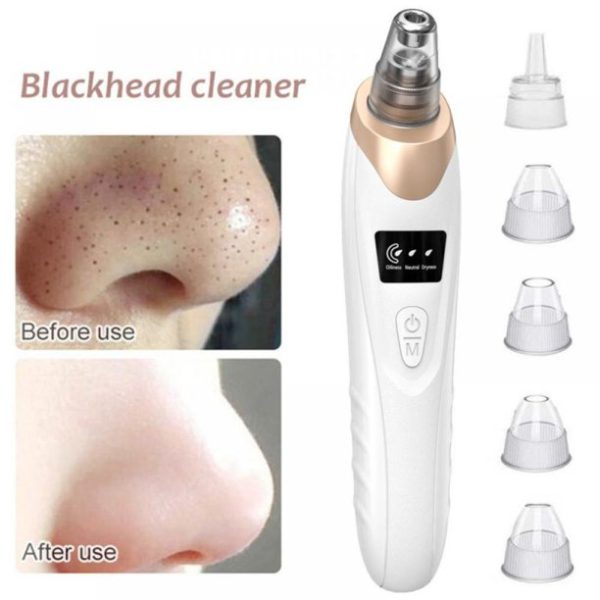 Electric Blackhead Suction Remover – Rechargeable Pore Vacuum for Face Cleaning - Image 4