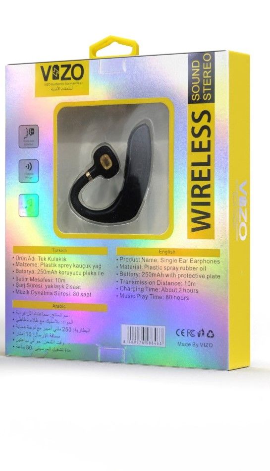 Vizo Pulse Pro Wireless Earphones – HiFi Sound - Image 3